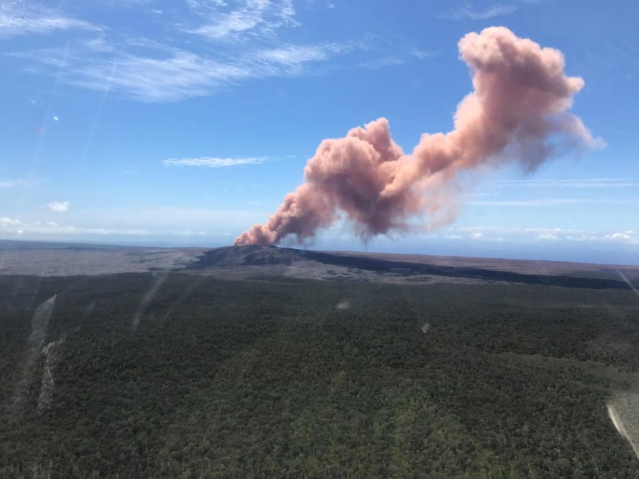 Erupció del volcà Kilauea a Hawaii