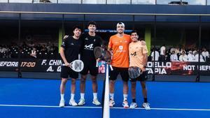 Galán y Chingotto lograron vencer a los número uno en la final de Gijón