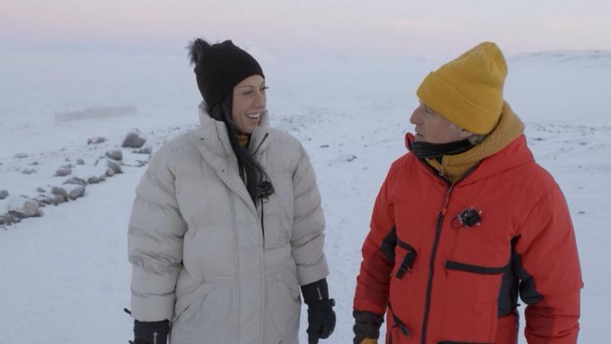 Sanabria, en el último episodio de Planeta Calleja con Jenni Hermoso