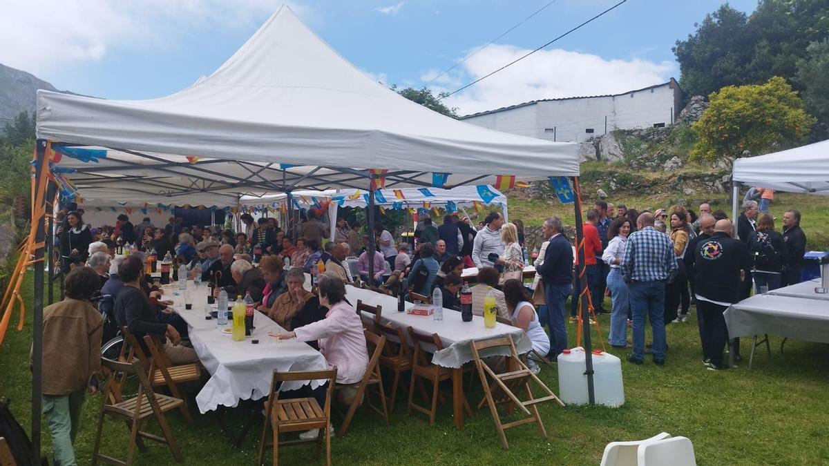 Participantes en la Comida Solidaria del pasado año-