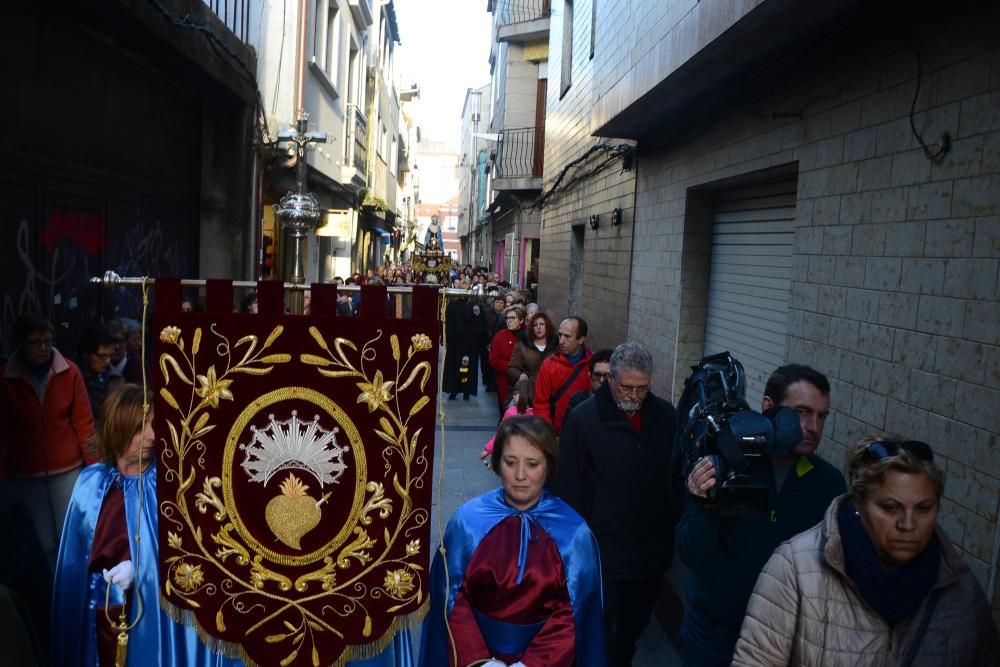 La Virgen de Los Dolores ya está en la excolegiata