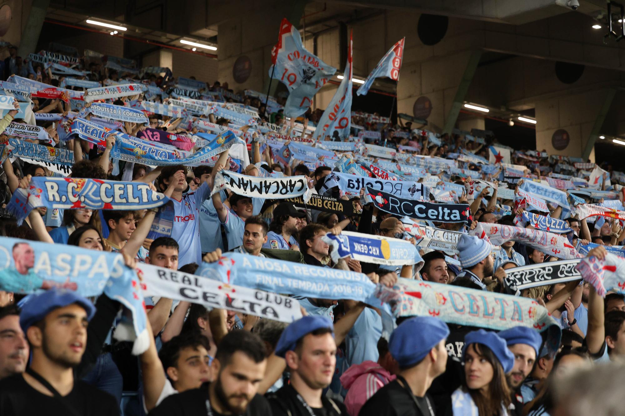 Lágrimas de felicidad en Balaídos: otro final de temporada agónico del Celta