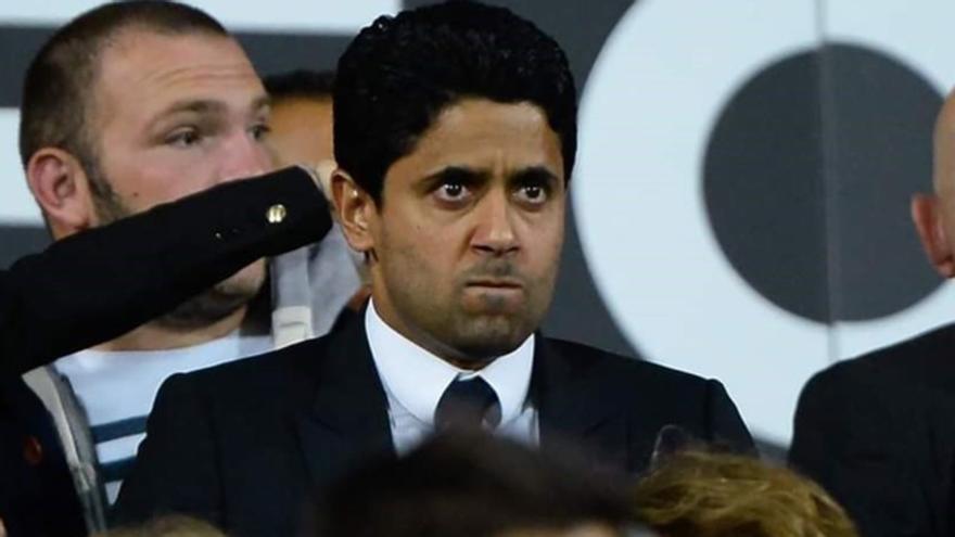 Registro judicial en el domicilio del presidente del PSG, Nasser Al Khelaïfi