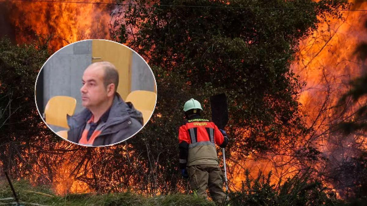 El detenido por incendiar el Naranco en 2023 acepta ocho años de cárcel y multa de ocho meses a ocho euros diarios