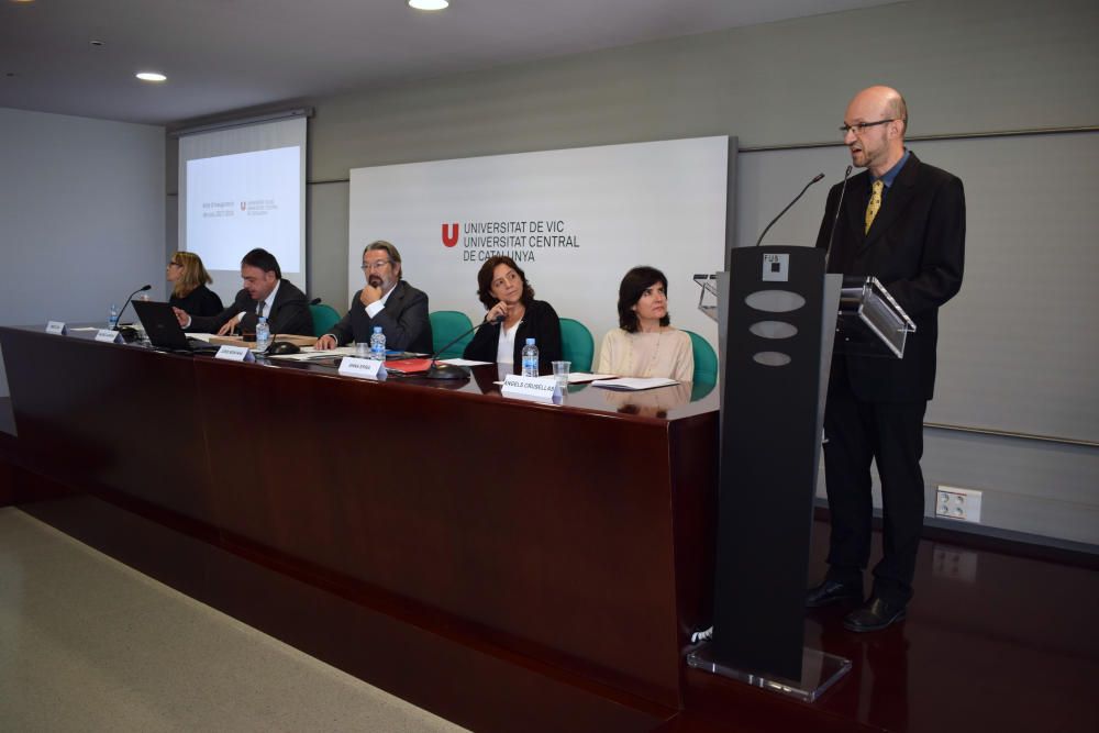 Inauguració del curs acadèmic 2017-2018 de la UVic