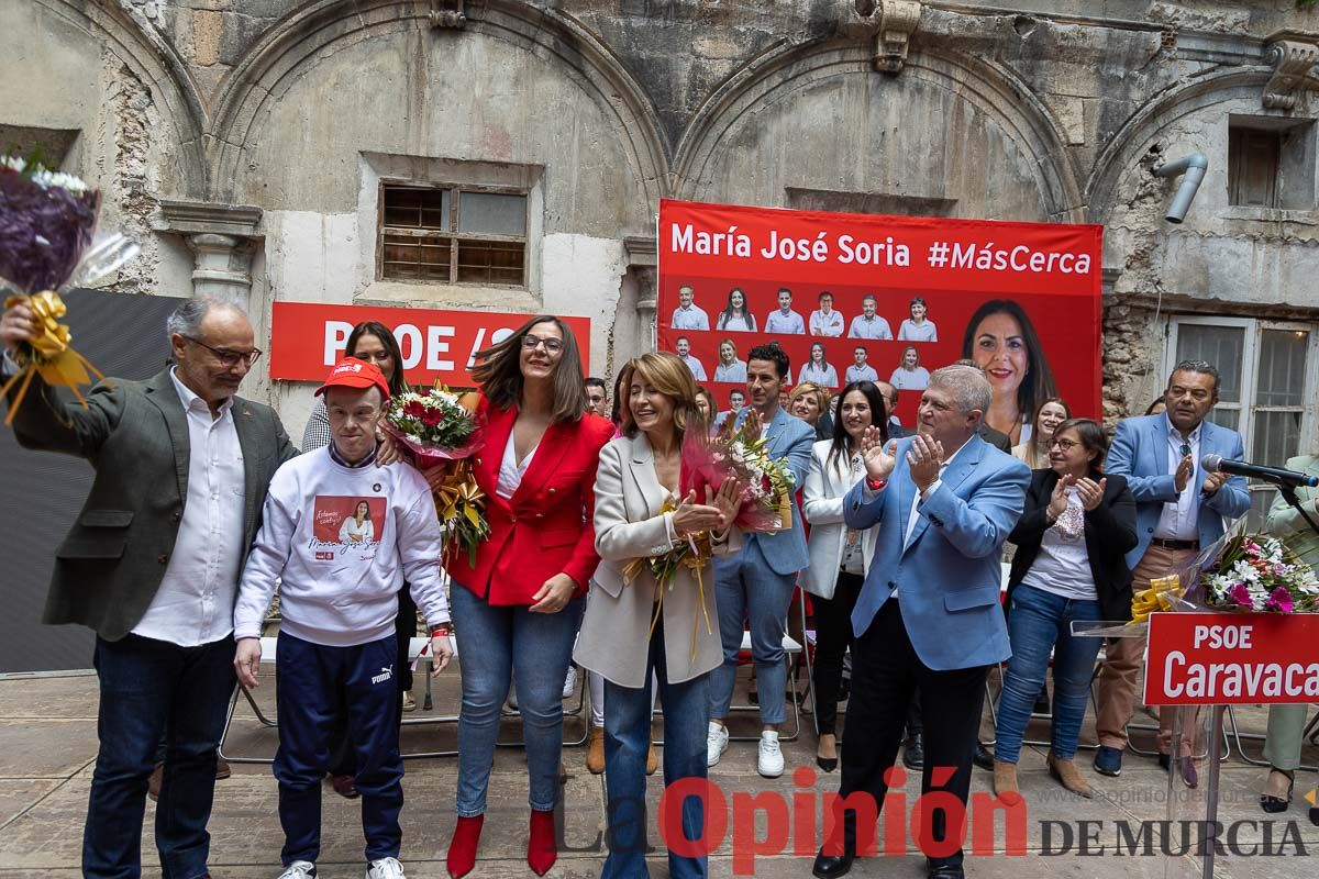 Descubre la lista del PSOE a la alcaldía de Caravaca