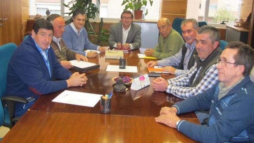 Reunión de representantes de la Alianza UPA-COAG con el director general del Medio Natural, José Ángel Arranz