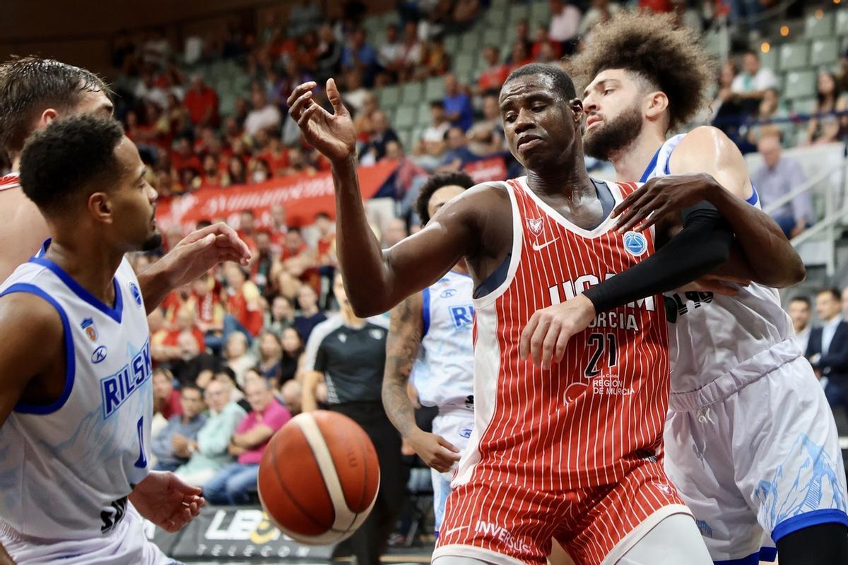 Las imágenes del UCAM Murcia - Rilski Sportist