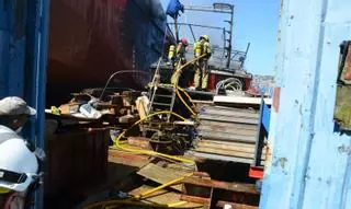 Indemnizan con 119.059 euros al apoderado de A Xunqueira por el incendio de su barco