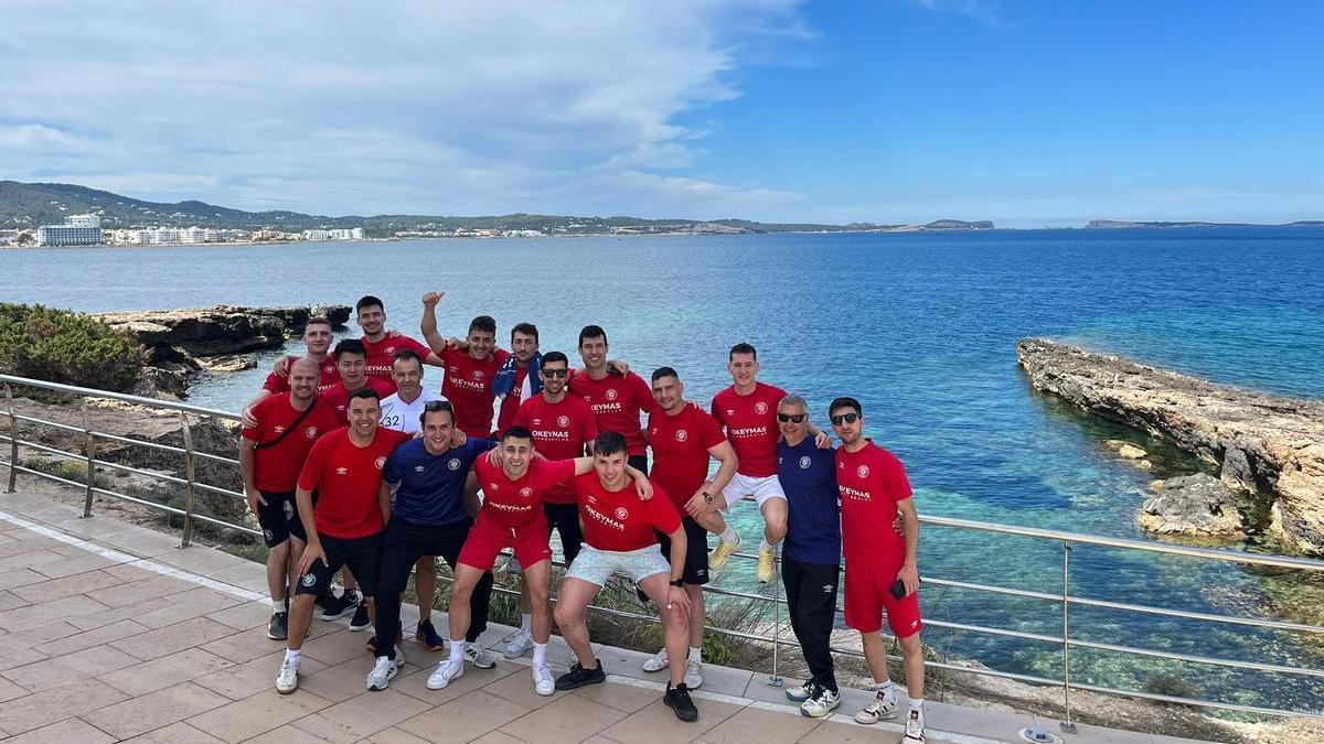 El Full Energía, en Ibiza antes del partido.