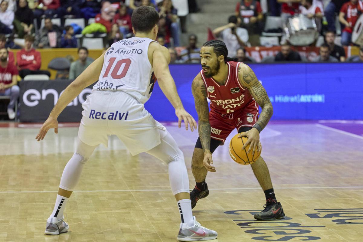 Les imatges del Bàsquet Girona - Baskonia