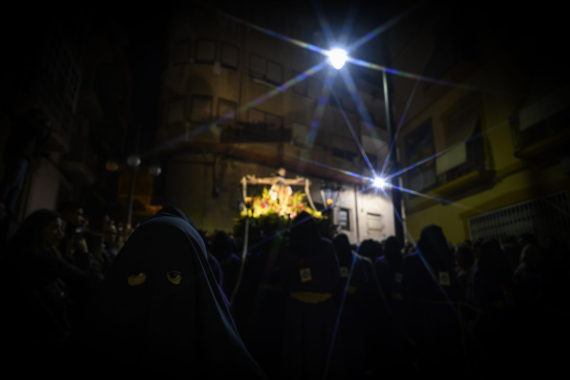 Viacrucis penitencial del Cristo del Socorro en Cartagena