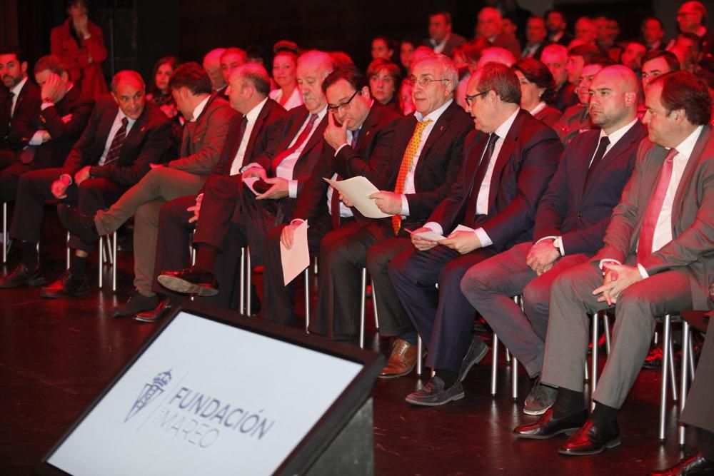 Presentación de la Fundación Escuela de Fútbol de Mareo Real Sporting de Gijón.