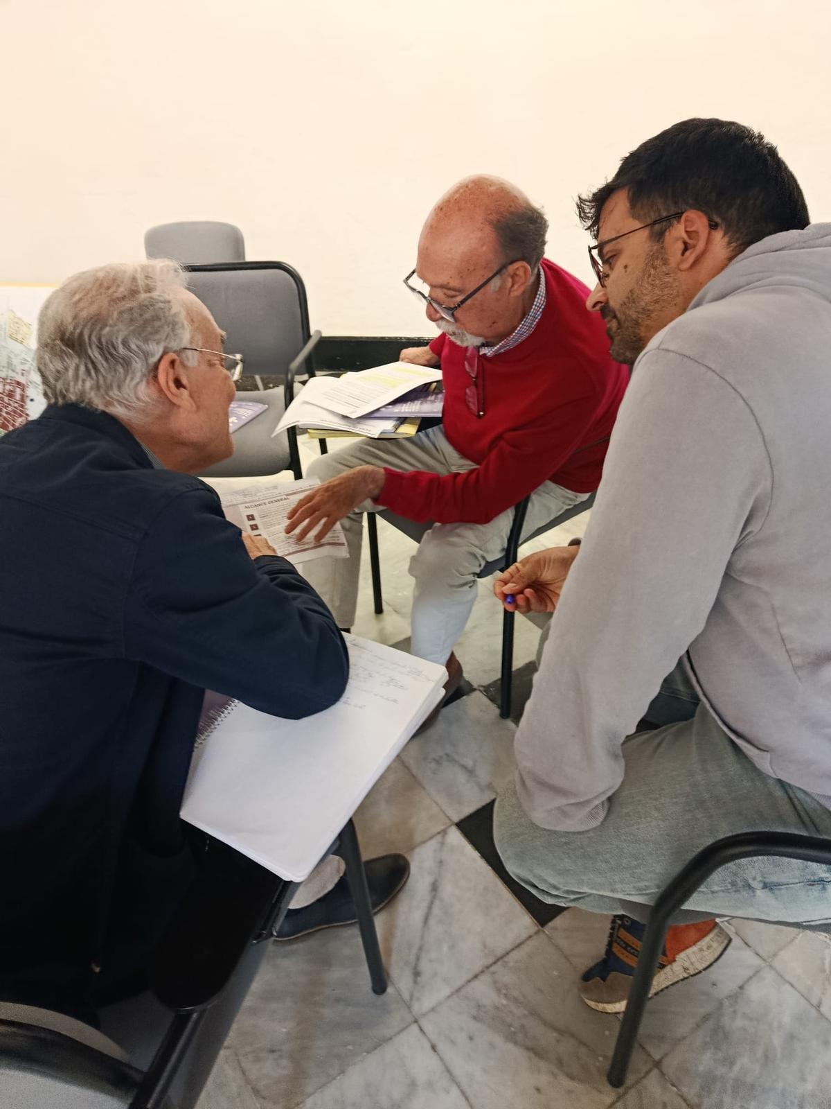 Un momento de participación ciudadana en el Plan de Gestion