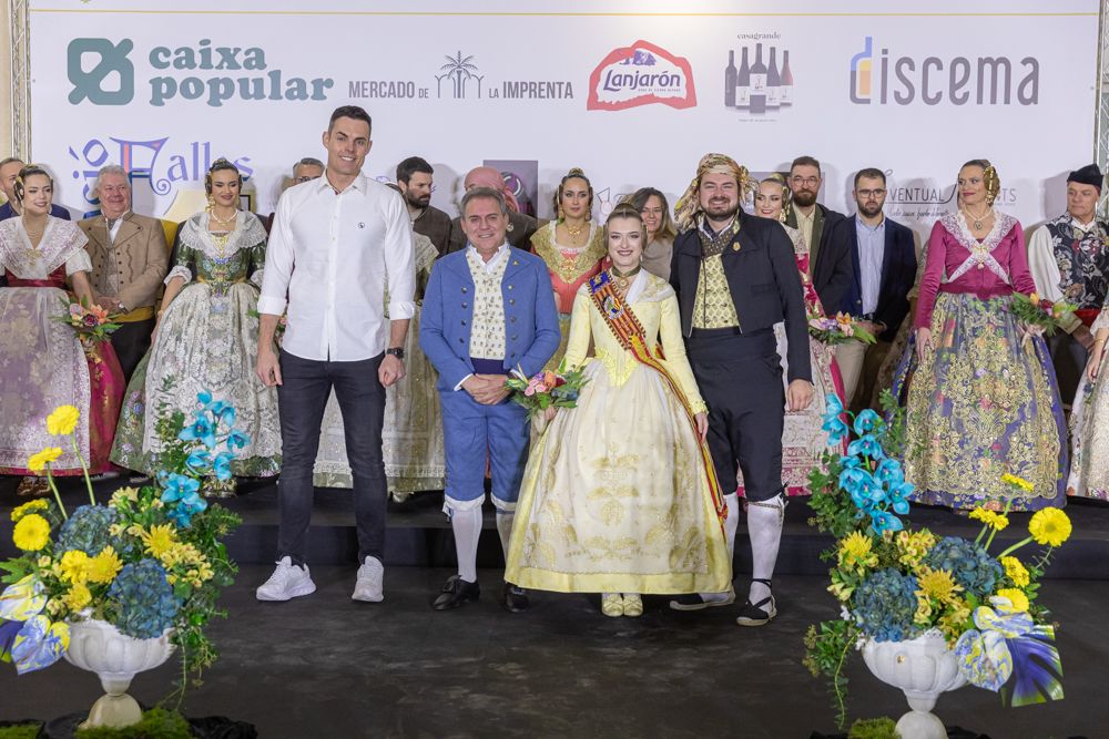 Santa Genoveva Torres, con Mario Gual