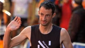 Kilian Jornet en el maratón Zegama-Aizkorri