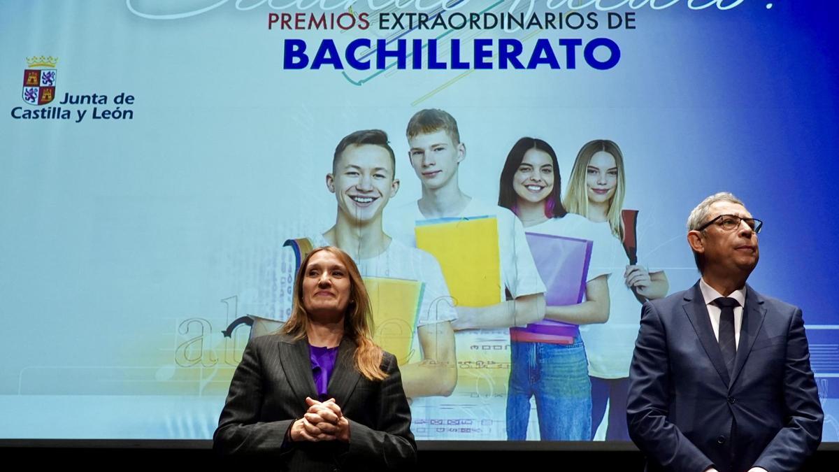 Rocío Luicas, en los Premios de Educación 2025