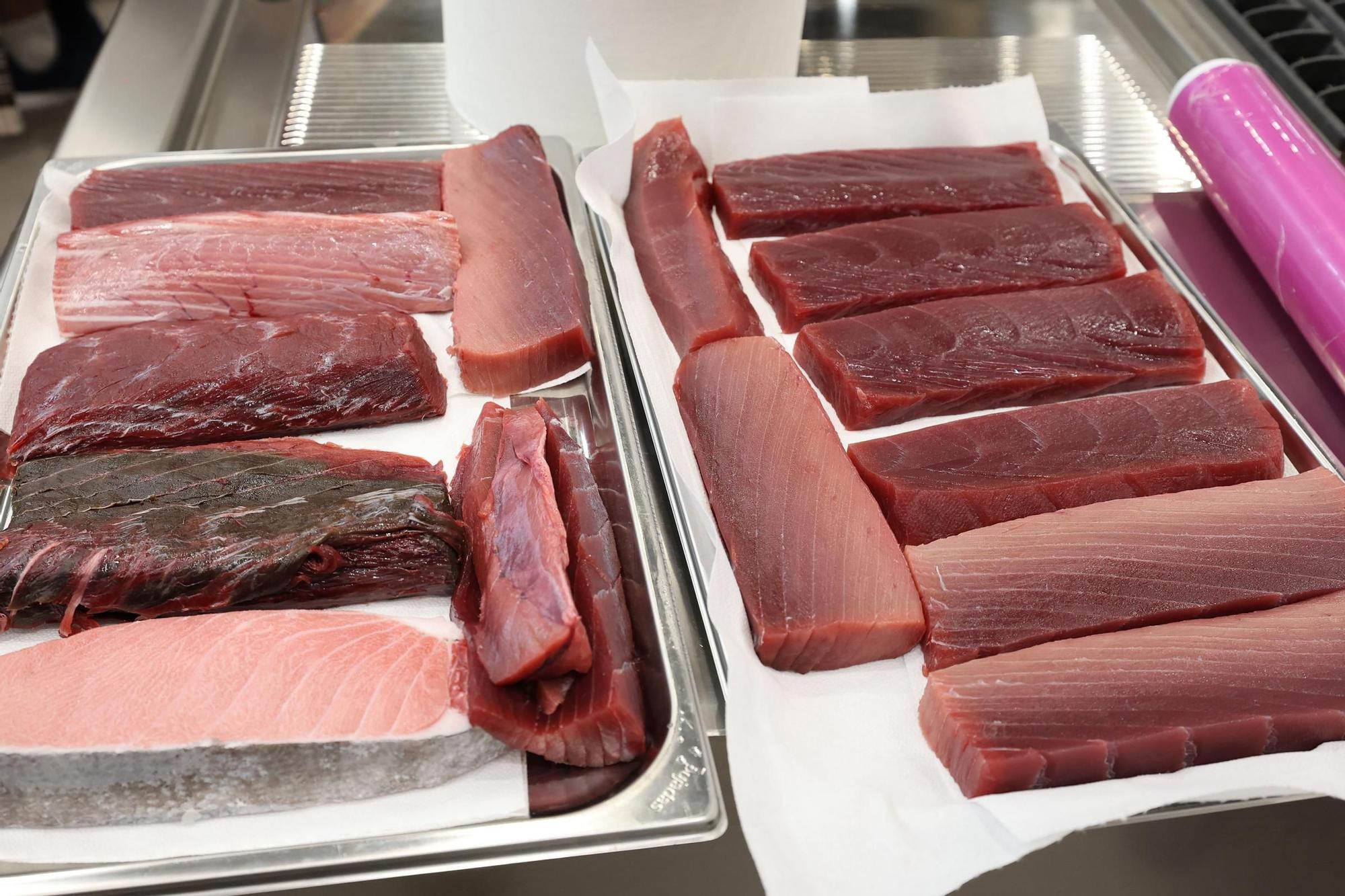 Clase magistral de sushi en la Escuela de Hostelería