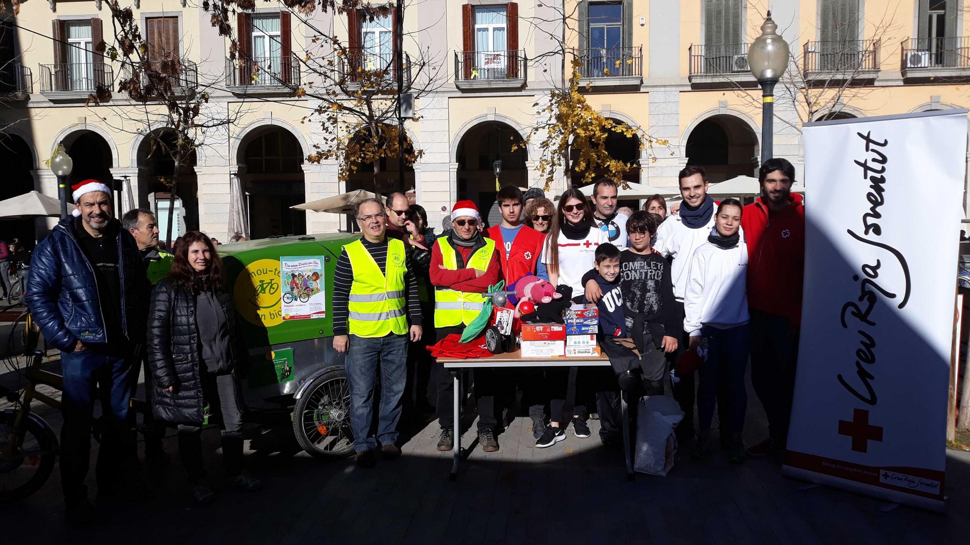 Recull de joguines per la Creu Roja el 2019