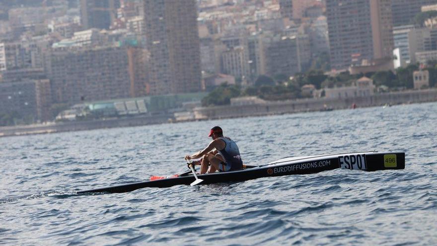 Adrián Miramón, Bicampeón del Mundo en Remo