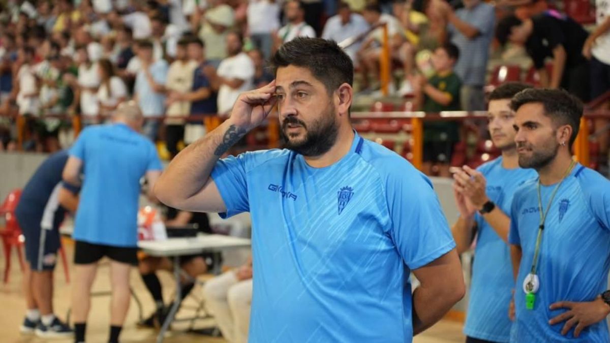 Josan González, en un encuentro de esta pretemporada.