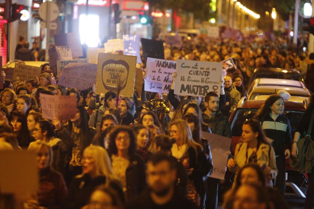 Manifestación 8M en Elche