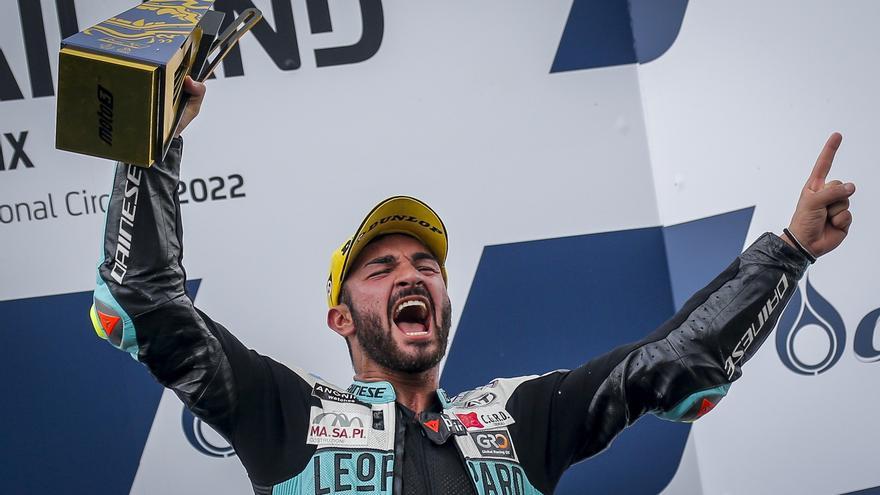 Dennis Foggia, ganador de Moto3 2022 en el circuito de Internacional de Chang