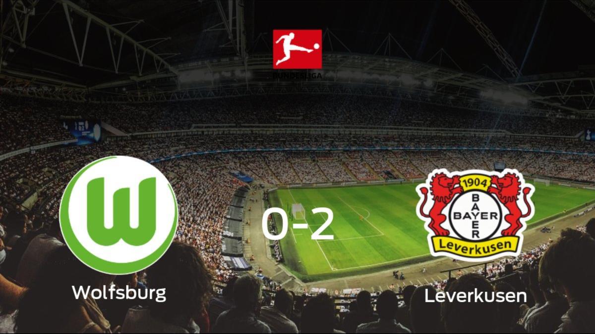 El Bayern Leverkusen se lleva tres puntos después de vencer 0-2 al VfL Wolfsburg