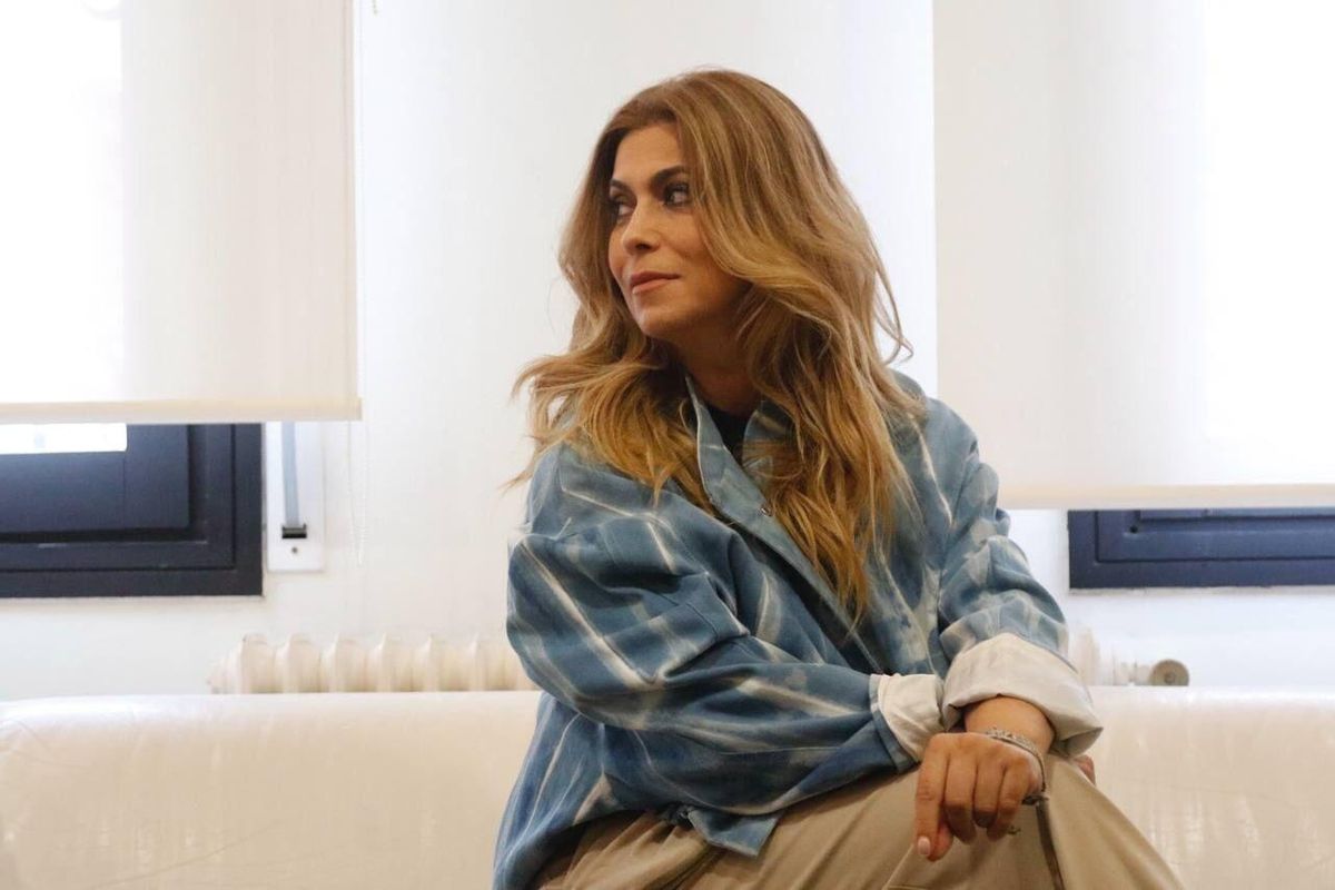 La diseñadora cordobesa Juana Martín, en su atelier de la calle Don Rodrigo