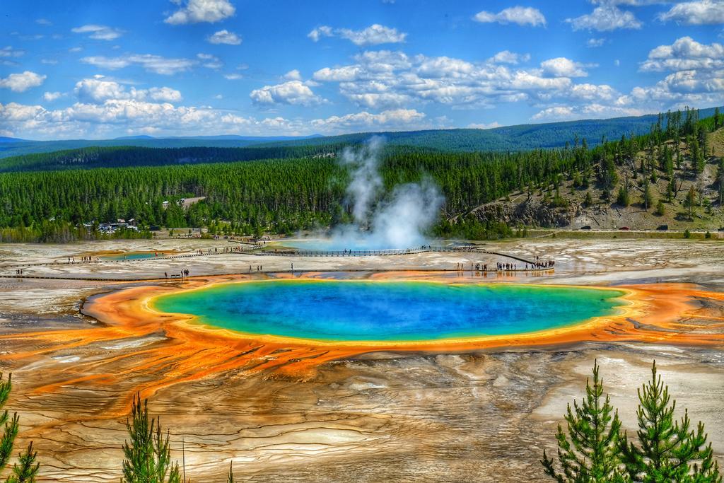 El Parque Nacional de Yellowstone fue de los primeros en incorporarse a la lista de Patrimonio Mundial de la UNESCO en 1978.