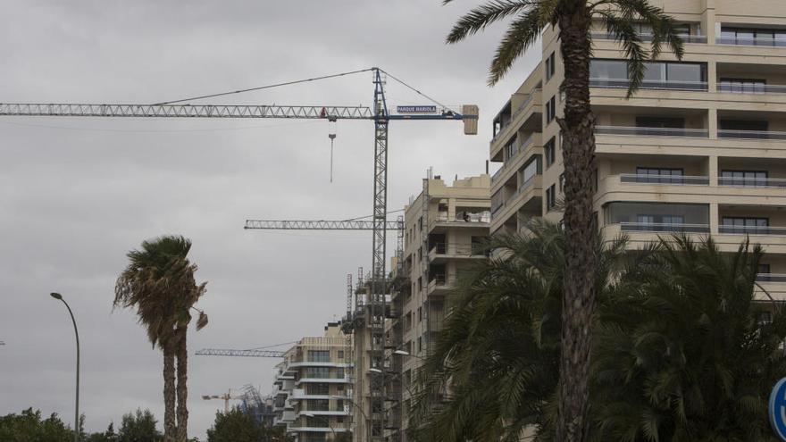 La construcción baja un 5% en Alicante durante 2019