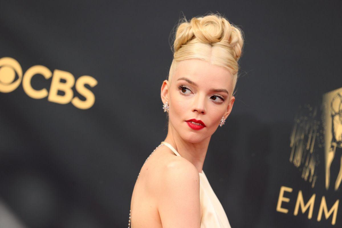 Anya Taylor-Joy, en los premios Emmy 2021