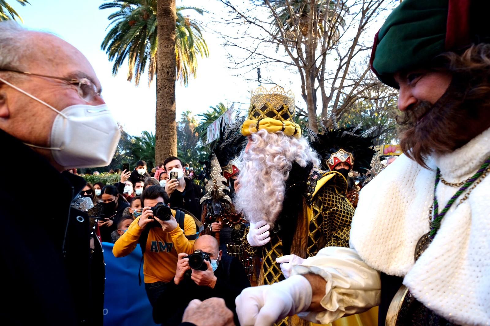 La Cabalgata de los Reyes Magos de Málaga de 2021