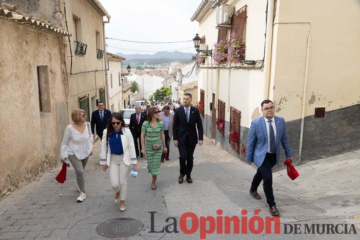 Pedimenta de las Fiestas de Caravaca
