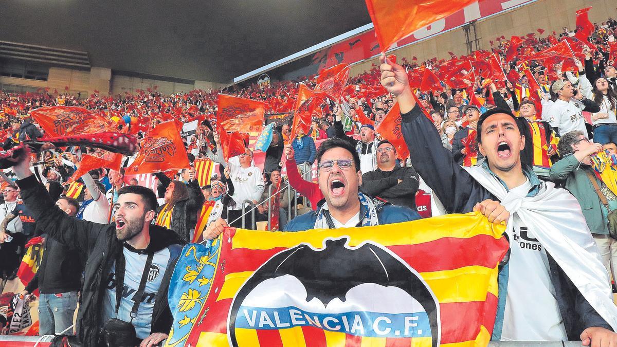 La final de las aficiones la ganó el valencianismo