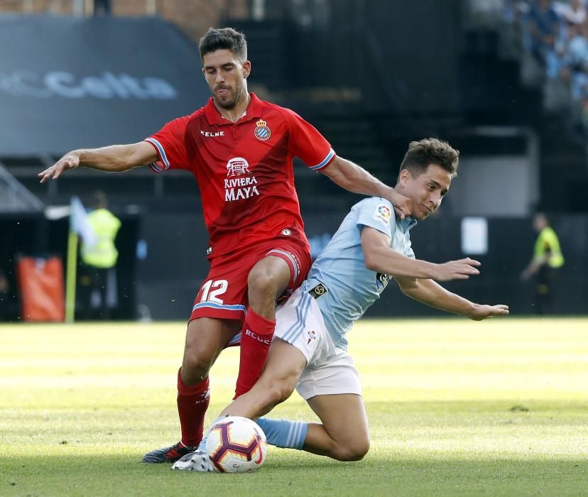 Las mejores fotografías del primer partido de Liga que midió a celestes y a pericos en Balaídos.