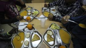 Un comedor escolar.