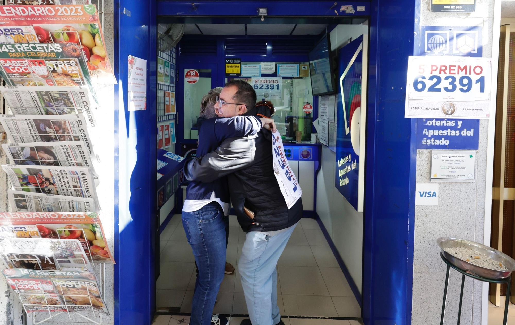 Así han celebrado en Benidorm y La Vila su quinto premio