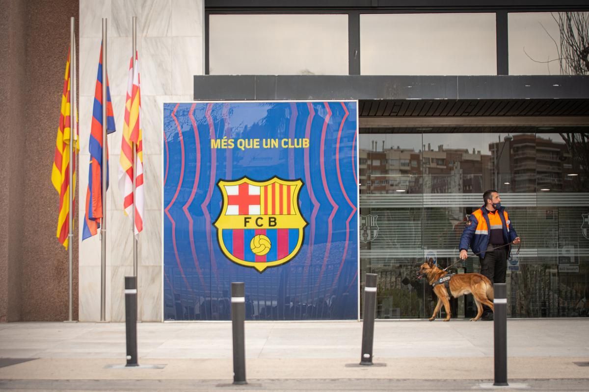 Las oficinas del FC Barcelona.
