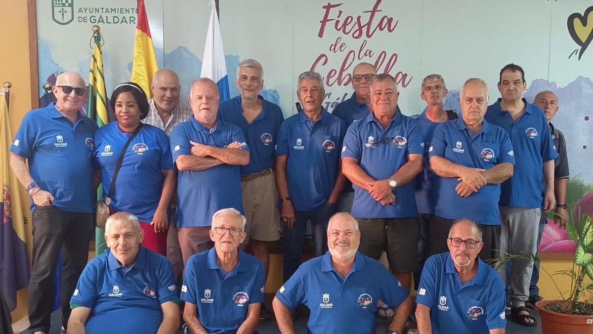 Formación del Juncal Piso Firme, debutante en la Segunda Categoría de la Liga Insular.