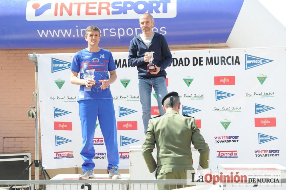 Media Maratón de Murcia: podios