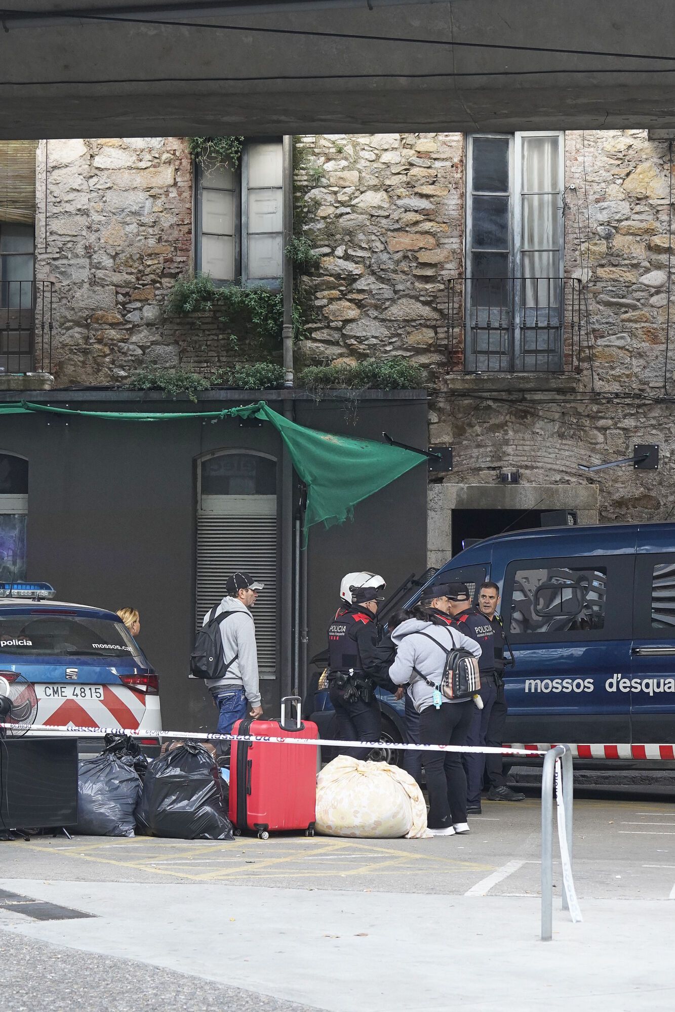 Girona carrer Tomàs Mieres desallotjament edifici ocupat