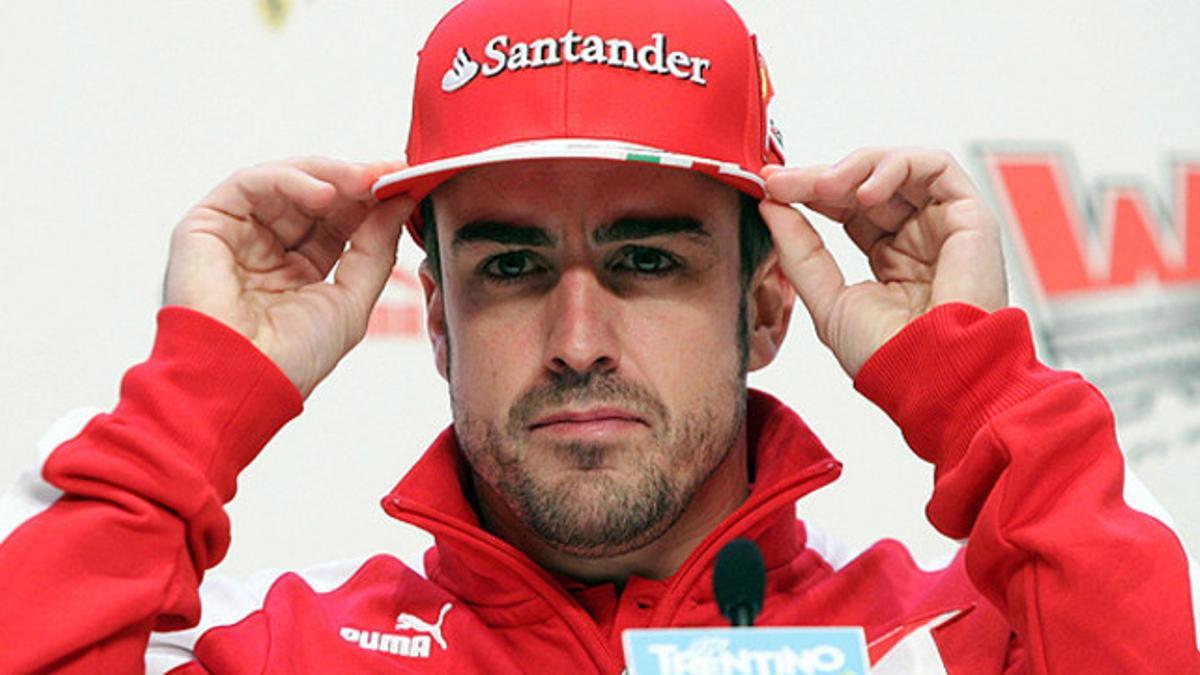 Fernando Alonso, en Madonna di Campiglio