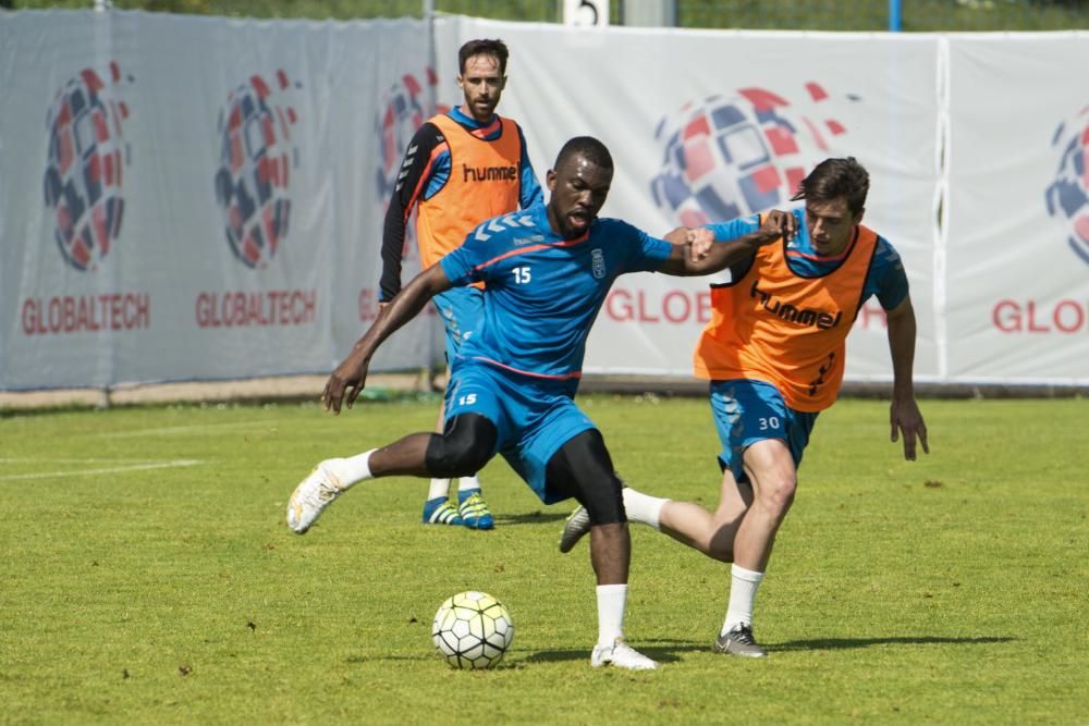 Entrenamiento del Real Oviedo