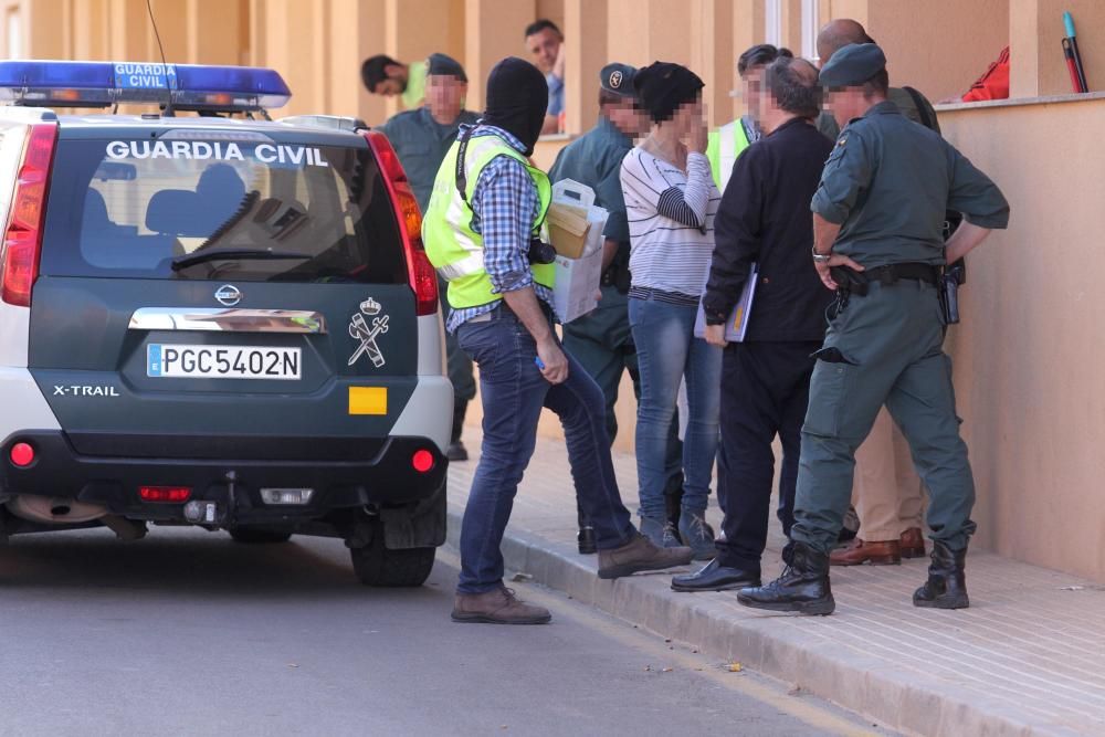 Redada antidroga de la Guardia Civil en Roche