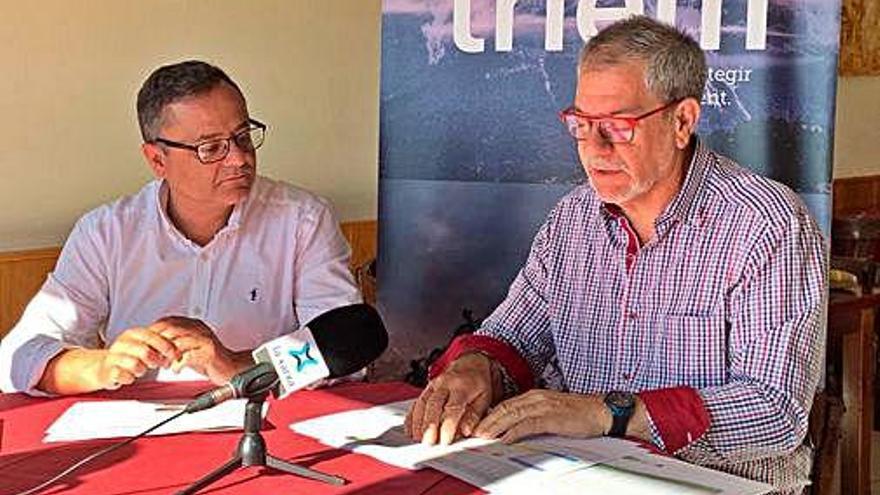 Presentació del balanç de la recollida de residus, ahir