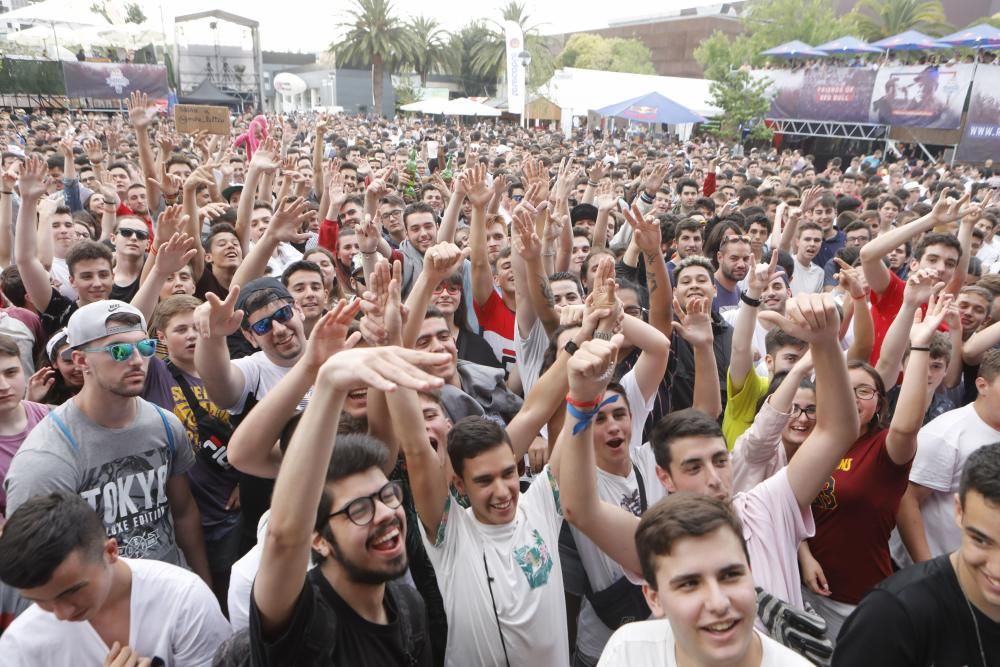 Locura en el corral del gallo gijonés