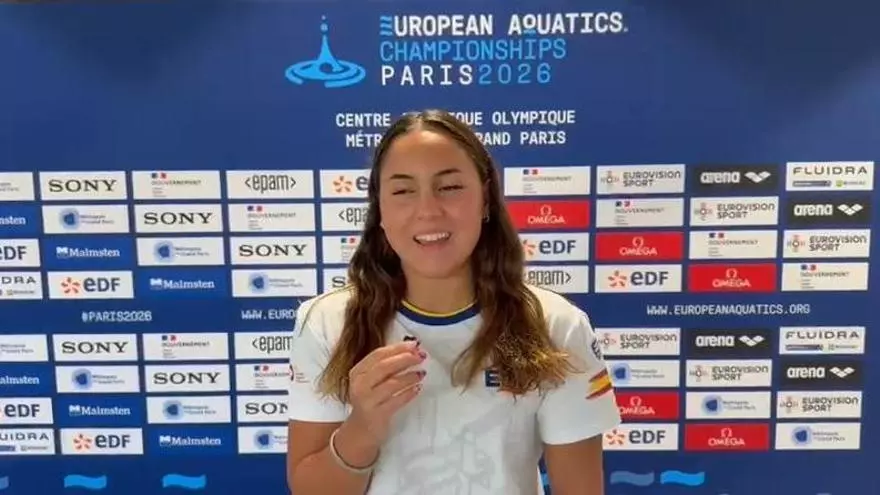 María Ramos tras quedar octava en 50 metros braza: "Había muchísimo nivel pero he disfrutado mucho"