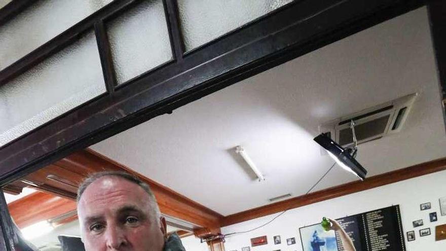 José Andrés, en Casa Lin, en Avilés.