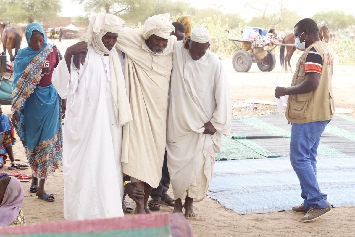 Éxodo de refugiados sudaneses hacia El Chad